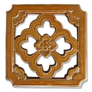 Gạch hoa Roi màu nâu nhiều kích thước